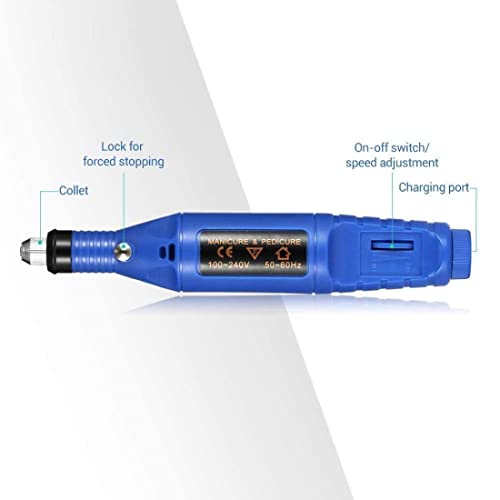 DIY Crafts 2X Polishing Buffing Wheel, 1x Mini Hand Drill, Electric Pen Shape Drill Metal Polishing Machine with Adjustable Speed (Dr (2X Polishing Buffing Wheel, 1x Mini Hand... - Image 4