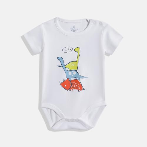 Image of Mothercare Boys Gift Set 6-Piece Cotton Short Sleeve Multicoloured
