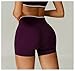 DMMWCX Gym Leggings Color-Blocked Athletic Shorts, Women's Fitness Yoga Pants, High-Waisted Cycling Shorts-C8-M