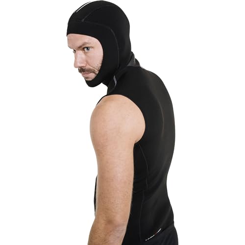 Cressi Diving Men's Base Layer Hood Vest 2.5/5mm - Thermal Undersuit miniatura 5