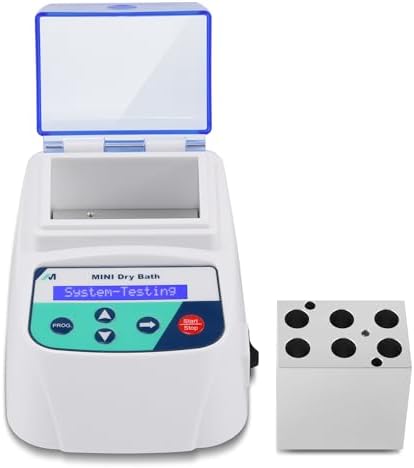 Dry Bath Incubator, Mini Digital Gel Heating Machine for PRP PPP Gel Heating Bio-Filler Plasma Making, Temperature 5 to 100C (Dry Bath Incubator Without Block)