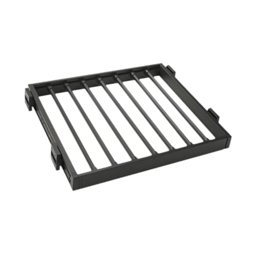 Balcony Invisible Clothes Drying Rack Above Washing Machine Storage Organizer Multifunction Pull Out Clothes Rail for Cabinet, 54x56cm