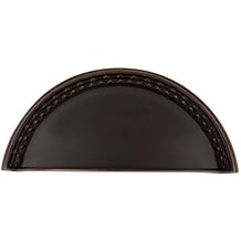 Nostalgic Warehouse Cup Pull Meadows in Timeless Bronze