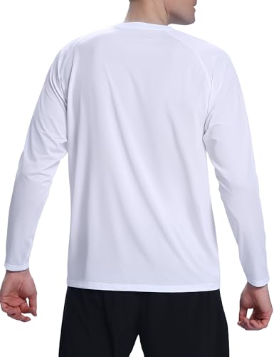 Men's UPF 50+ Sun Protection Shirts UV SPF Long Sleeve Rash Guard Fishing Swim Shirt Quick Dry2