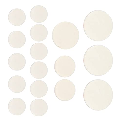17 Pcs Clarinet Sound Hole Pads Bb Clarinet Mats Gaskets Premium Musical Accessories for Enhanced Performance (M01737)