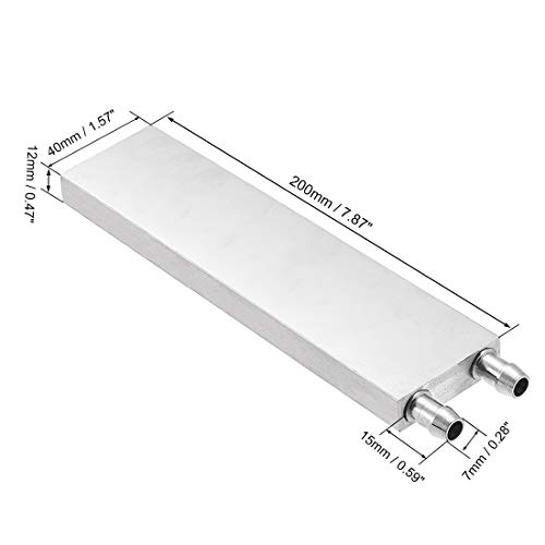 Solution surchauffe PC avec ce bloc thermique en aluminium poli 40x200 - 3