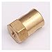 WAAZVXS Coupler 10pcs 3/4/5/6/7mm Brass Shaft Coupling Coupler for Motor Connector (Inner Diameter : 6mm)