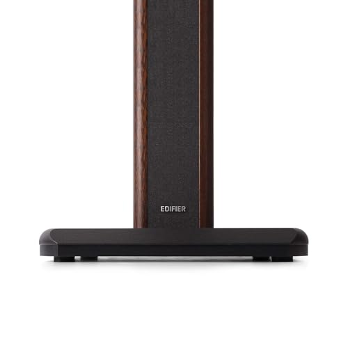 Image of Edifier SS03 Stand for S3000Pro Speaker Stands Pair 26.5 Inches Woodgrain