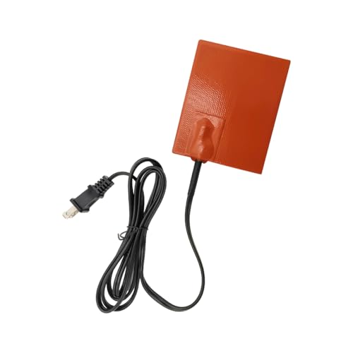 DXNQ Car Engine Heater Pad 45 Silicone Car Heating Pad with 68 Long Power Cord 120V 150W Self-Adhesive Oil Pan Heater Pad for Metal Surface Car Engine Heater Accessories