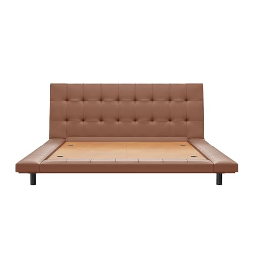 Image of Wakefit Somora Queen Size Non Storage Upholstered Bed
