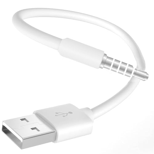 Magnet Cable de audio Jack de 3,5 mm a USB, 15 cm para iPod Shuffle y Samsung Galaxy Tab S2/S3