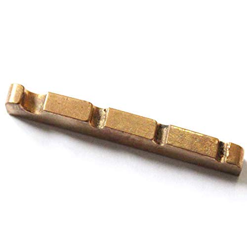 1 Piece Solid Brass Metal Electric Bass Nut For P & Jazz Electric Bass Guitar - Size 43X3.5 Mm #TOP8