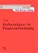 Die Roten Hefte, Bd.72, Kettensägen beim Feuerwehreinsatz - Thrien, Klaus