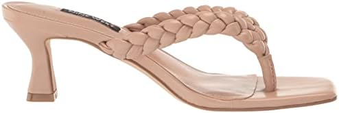 Nine West Women's Angel Heeled Sandal, Barely Nude 110, 9.5 | Image 5