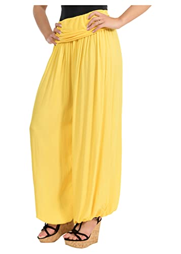Malito - Damen Haremshose - Pumphose aus Baumwolle - leichte Sommer...