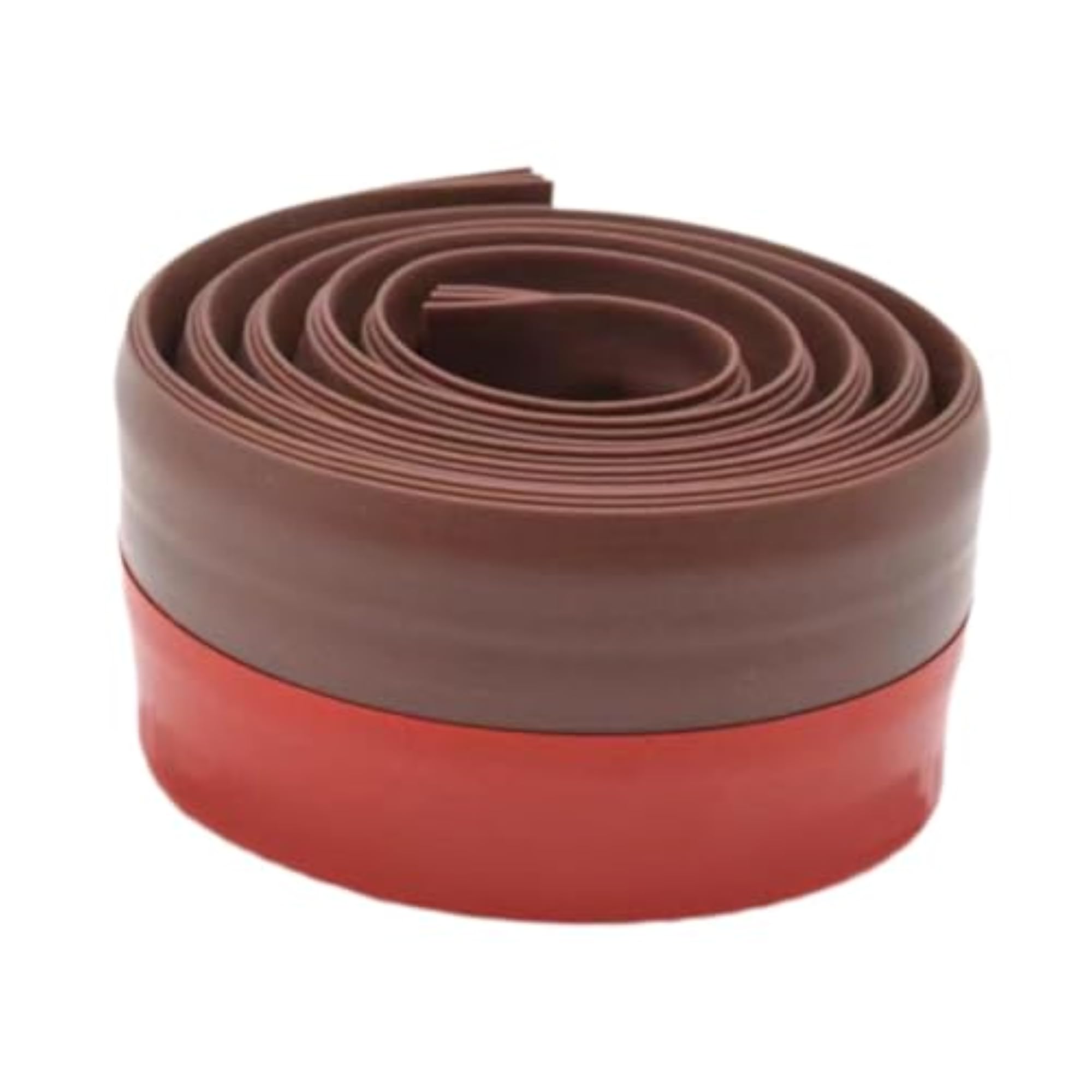 Under Door Draft Stopper T Shaped Self Adhesive Seal Strip, Brown