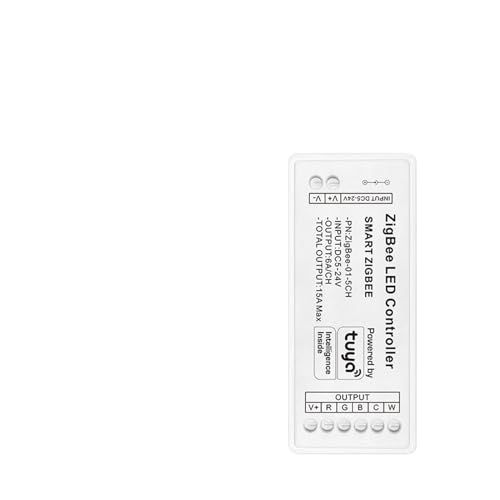 Contrôleur LED RGBCW 12V 24V bande lumineuse et récepteur double blanc RGBW