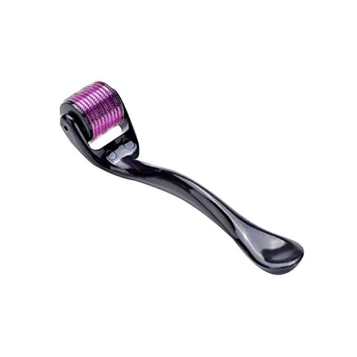 LEDMOMO 0,5 mm Derma Roller för ansiktshud produkt, premium titan 540 mikronädel rulle