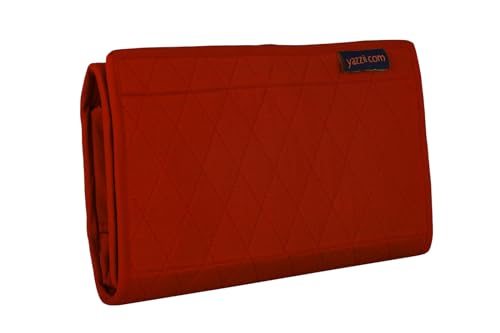 Image of Craft Folding Kit - Portable Soft Storage - Crafts, Sewing, & Quilting Organizer Red