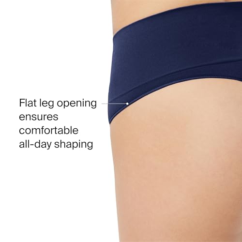 Image of SPANX SPANXshape Everyday Shaping Thong - Core Control Shapewear Underwear - Invisible Under Clothes - Seamless Design