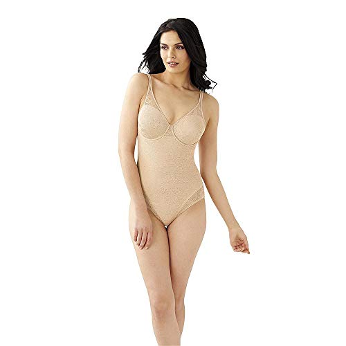 Bali womens Ultra Light Briefer Fajas Df6552 Shapewear Bodysuit, Nude, 36C US - Image 3