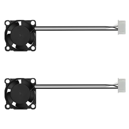 A1/A1 Mini extrusora Hotend Ventilador de refrigeración 2510 para Bambu Lab A1 Mini, impresora 3D DC 5V 25x25x10mm con doble rodamiento de bolas 2W 0.4A, ventilador de refrigeración con línea de cable