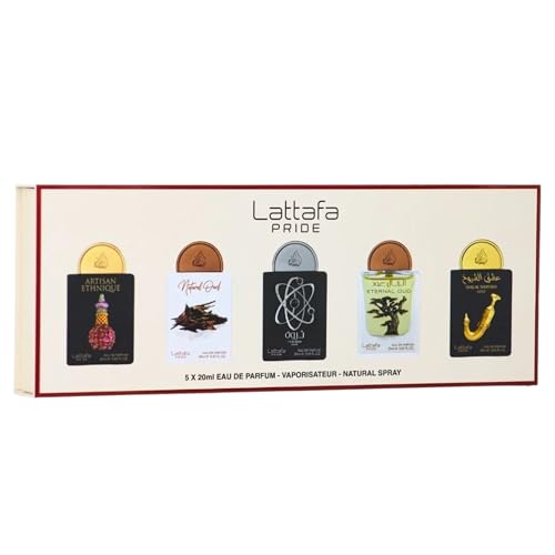 Kit Miniaturas 5x20ml Lattafa Pride EDP Nº2