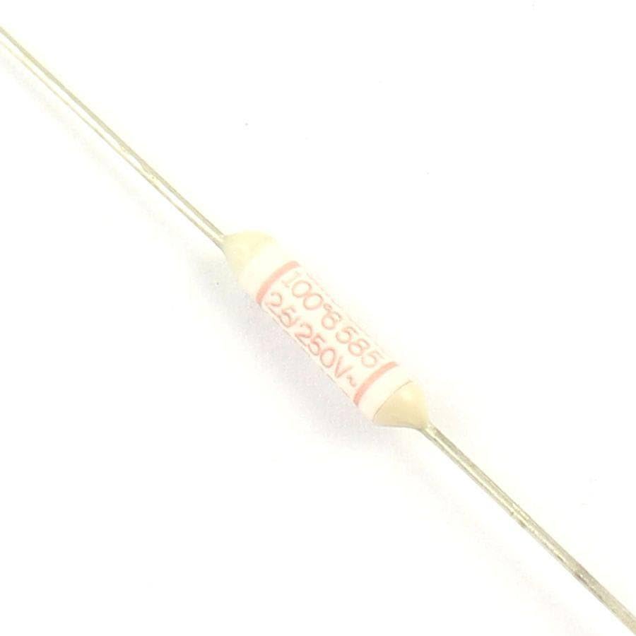 Generic 10 Pcs Thermal Fuse 100 Degree TF Cutoff 2A 250V SM095A0