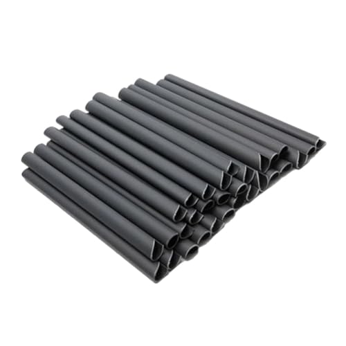 Mounting Clips and End Clips for Fence Privacy Screens 19 Cm PVC Clamp for Bars for Double-Pole Single-Pole and Grid Fences Tool-Free Installation Anthracite Black Strips Pack of 30