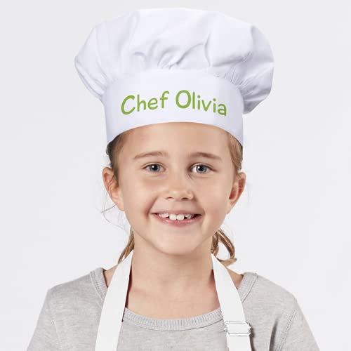 Giftsforyounow A3760 Personalized Youth White Chef Hat thumb #1