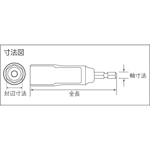 (未使用･未開封品)トップ (TOP) 電動ドリル用 コンパクトソケット 対辺21 全長88 6角 日本製 ダブルナット脱着可能 EDS-21C 5185MMMkHzL._AC_UL210_SR210,