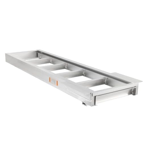 RecPro Marine Pontoon Boat 5 Step Extra Long Under Deck Mount SELF Storing Ladder AL-UDL5