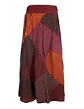 Asymmetrisches, farblich harmonisches Patchwork-Design mit farbigen, außenliegenden Nähten