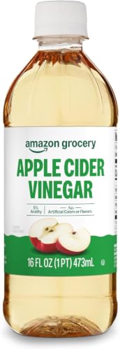 Amazon Grocery, Apple Cider Vinegar, 16 Fl Oz (Pack of 5)