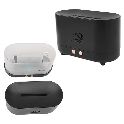 Máquina de aromaterapia efecto llama con difusor ultrasónico 225ml miniatura 2
