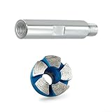 Gdfnmogo Meule diamant en forme de bol de 2,5 cm pour meuleuse d'angle, disque de meulage ...