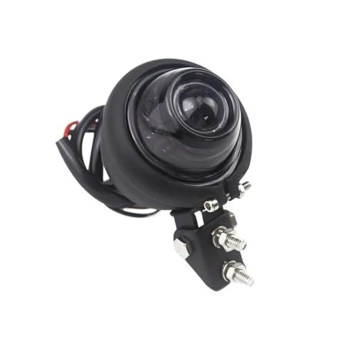Feu stop arrière LED 12V style Bates avec support réglable pour moto Custom Bobber Chopper