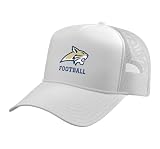Apalachee High School Wildcats Football Trucker Hat with Adjustable Mesh Back, White