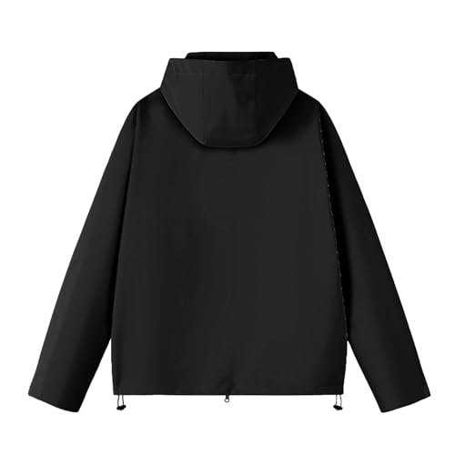 Chaquetas rompevientos para mujer impermeables y transpirables de manga larga 5