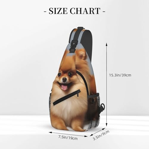 Bolso Cruzado para Hombre Mochila Diagonal Deportiva miniatura 3