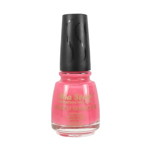 Mia Secret - Esmalte de uñas profesional para manicura francesa de secado rápido, 0,55 oz, elige tu color