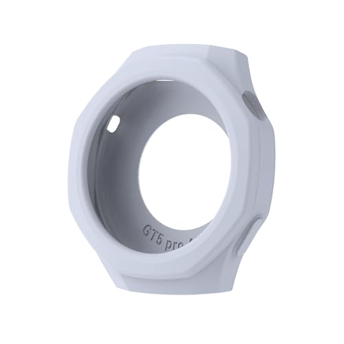Bracelet en silicone pour montre GT5 Pro 46mm avec coque de protection intégrale