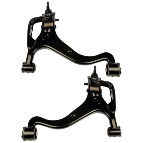 Front Lower Control Arm Kit For Land Rover LR3 2005 2006 2007 2008 2009 w/Bushings + Ball Joints - BuyAutoParts 93-80432K1 New