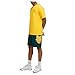 PUMA Mens X Kidsuper Mamelodi Sundowns Graphic Crew Neck Short Sleeve Casual Tops Casual - Yellow - Size S