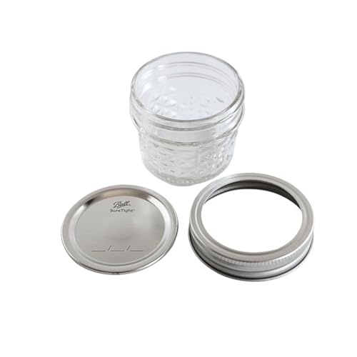 Ball Quilted Crystal Jelly Jars thumb #3