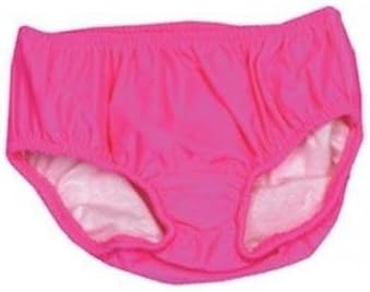 My Pool Pal Swim-sters Reusable Swim Diaper, X-Small Size 6/8. Waist 17-24". Weight 40-58 lbs (x-small 6/8 40-58lbs 40-58lbs, Pink) by My Pool Pal