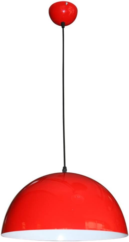 Suspension E27 verte luminaire industriel pour îlot de cuisine