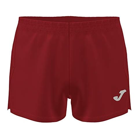 Joma Men's Red Shorts with Adjustable Waistband Cover