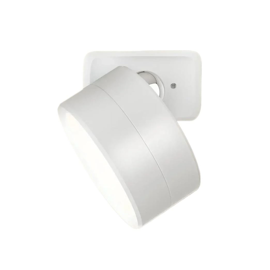 Veilleuse LED rechargeable noire pour lire au lit sans fil applique magnétique 360 tactile