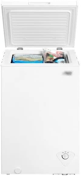 Cu ft Chest Freezer White Inches